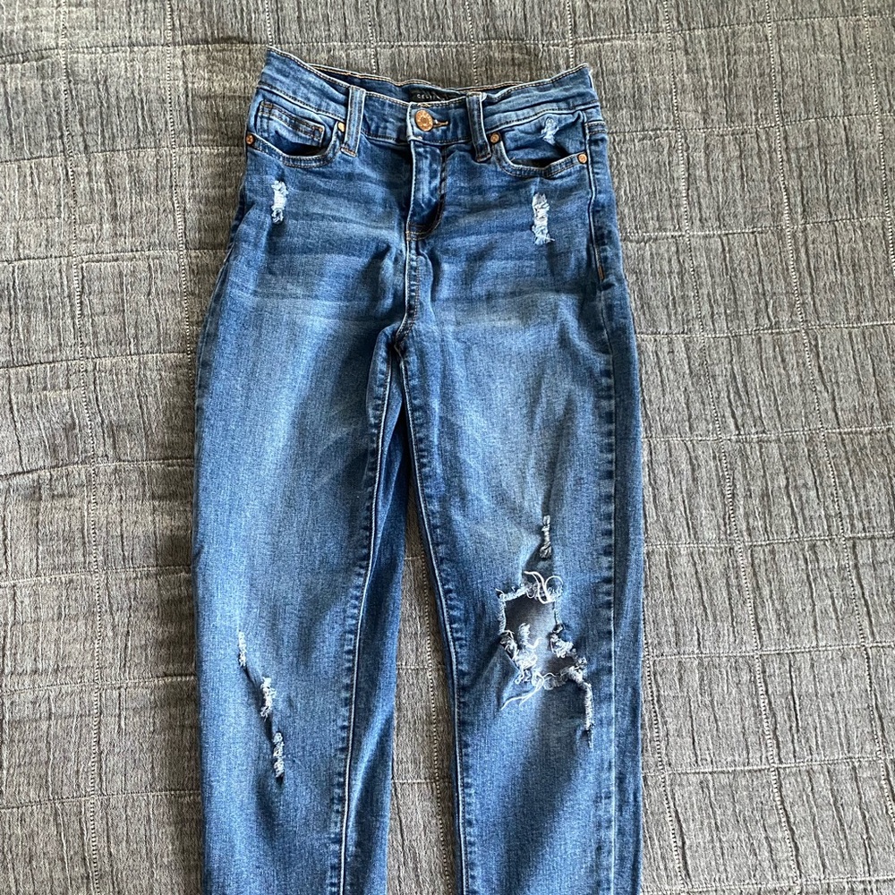 Girls size 10 Celebrity Pink Girls straight leg jeans